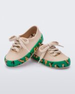 Mini Melissa Fashion Street Mickey & Friends Sneaker-Baby Beige - Image 2