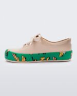 Mini Melissa Fashion Street Mickey & Friends Sneaker-Baby Beige - Image 3