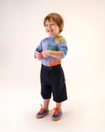 Mini Melissa Fashion Street Mickey & Friends Sneaker-Baby Blue - Image 3
