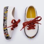 Mini Melissa Fashion Street Mickey & Friends Sneaker-Baby White