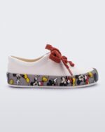 Mini Melissa Fashion Street Mickey & Friends Sneaker-Baby White - Image 4