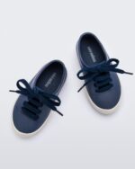 Mini Melissa Fashion Street Sneaker-Baby Blue-Beige