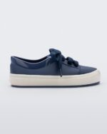 Mini Melissa Fashion Street Sneaker-Baby Blue-Beige - Image 3