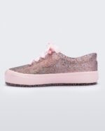 Mini Melissa Fashion Street Sneaker-Baby Glitter Pink - Image 3