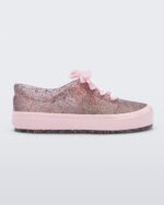 Mini Melissa Fashion Street Sneaker-Baby Glitter Pink - Image 4