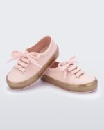 Mini Melissa Fashion Street Sneaker-Baby Pink-Glitter - Image 2