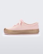 Mini Melissa Fashion Street Sneaker-Baby Pink-Glitter - Image 3