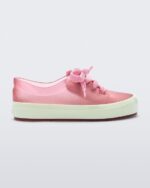 Mini Melissa Fashion Street Sneaker-Baby Pink-Green - Image 4