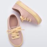 Mini Melissa Fashion Street Sneaker-Baby Pink-Yellow