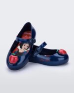 Mini Melissa Fashion Sweet Love Disney Princess Flat-Baby Blue - Image 2