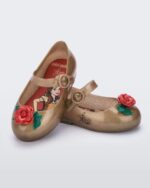 Mini Melissa Fashion Sweet Love Disney Princess Flat-Baby Gold - Image 2