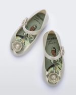 Mini Melissa Fashion Sweet Love Disney Princess Flat-Baby Green - Image 3