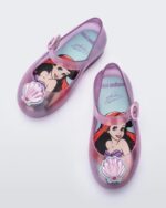 Mini Melissa Fashion Sweet Love Disney Princess Flat-Baby Purple - Image 3