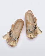 Mini Melissa Fashion Ultragirl Butterfly Flat-Baby Gold - Image 2