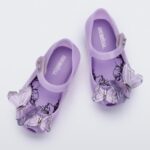 Mini Melissa Fashion Ultragirl Butterfly Flat-Baby Lilac