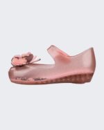 Mini Melissa Fashion Ultragirl Butterfly Flat-Baby Pink - Image 2