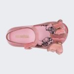 Mini Melissa Fashion Ultragirl Butterfly Flat-Baby Pink