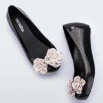 Mini Melissa Fashion Ultragirl Garden-Kids Black-White