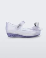 Mini Melissa Fashion Ultragirl Stars-Baby Clear Glitter-White - Image 3