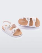 Mini Melissa Fashion Wide Sandal-Baby Beige - Image 2