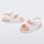 Mini Melissa Fashion Wide Sandal-Baby Beige