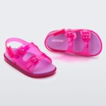 Mini Melissa Fashion Wide Sandal-Baby Pink-Lilac