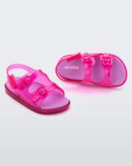 Mini Melissa Fashion Wide Sandal-Baby Pink-Lilac