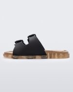 Mini Melissa Fashion Wide Sandal-Kids Black - Image 2