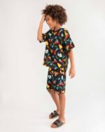 Mini Melissa Fashion Wide Sandal-Kids Black - Image 3