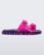Mini Melissa Fashion Wide Sandal-Kids Pink - Image 4