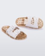 Mini Melissa Fashion Wide Sandal-Kids White - Image 2