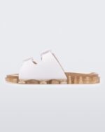 Mini Melissa Fashion Wide Sandal-Kids White - Image 3