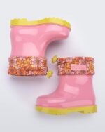 Mini Rain Boot Baby Melissa Fashion Pink - Image 3