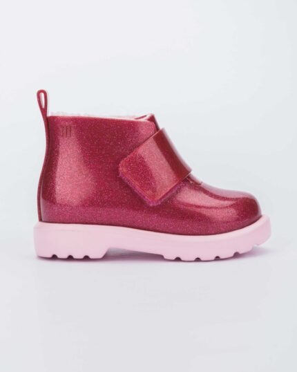 Mini Rain Boot Fabula Baby Melissa Fashion Pink
