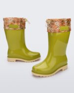 Mini Rain Boot Kids Green Melissa Fashion - Image 3