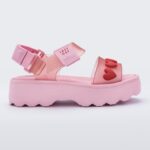 Pink Melissa Fashion Kick Off Sandal Lazy Oaf