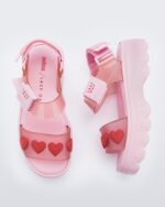 Pink Melissa Fashion Kick Off Sandal Lazy Oaf - Image 4