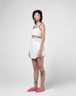Pink Melissa Fashion Pointy Stripe Fly - Image 3