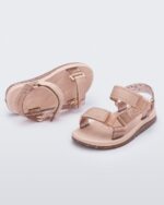Pink Mini Melissa Fashion Papete Rider Sandal-Kids - Image 2