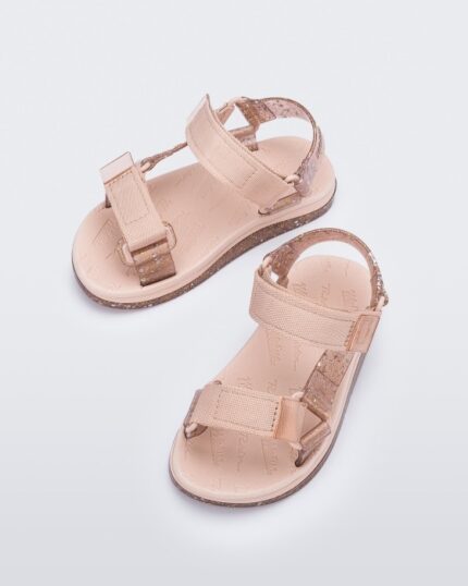 Pink Mini Melissa Fashion Papete Rider Sandal-Kids