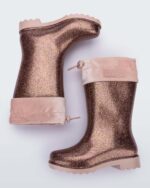 Pink Mini Rain Boot Kids Melissa Fashion - Image 3