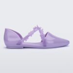 Pointy Stripe Fly Melissa Fashion Lilac