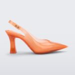 Slingback Heel Larroudé Melissa Fashion Orange