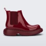 Step Boot Red Melissa Fashion