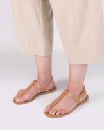 Sun Ventura Metallic Beige Melissa Fashion - Image 2