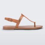 Sun Ventura Metallic Beige Melissa Fashion