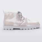 White Fluffy Boot Melissa Fashion