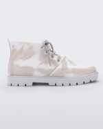 White Fluffy Boot Melissa Fashion
