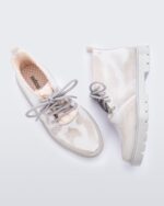 White Fluffy Boot Melissa Fashion - Image 4