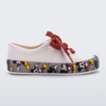 White Melissa Fashion Mini Street Mickey And Friends Baby